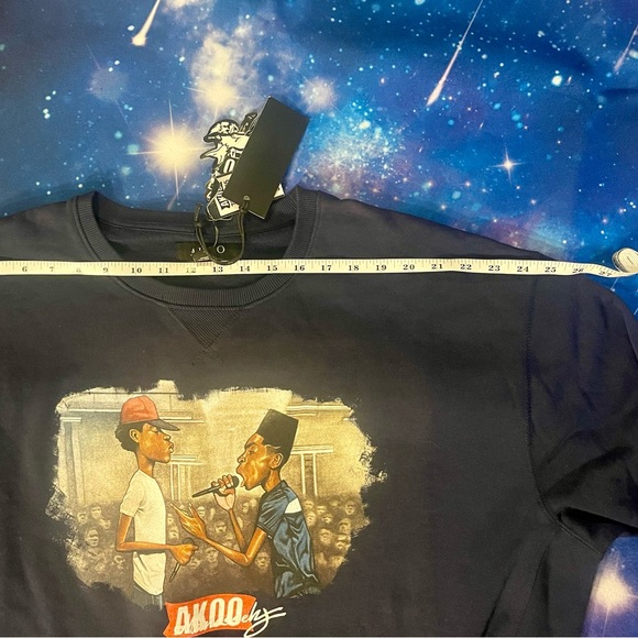 Akoo Atlanta T.I. “Emcee battle” blue crewneck - Picture 5 of 10